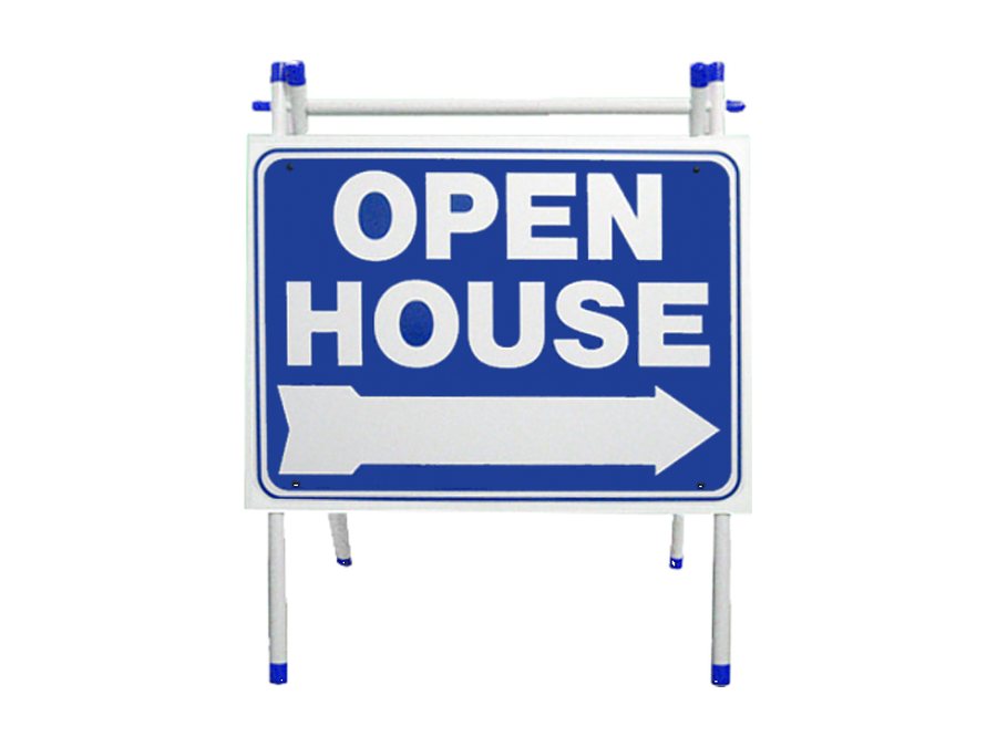 PVC OPEN HOUSE A frame photo 2