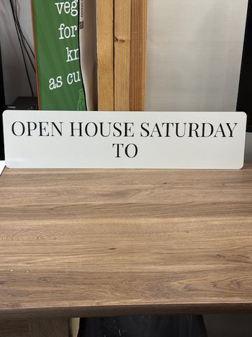 OPEN HOUSE SATURDAY TO rider